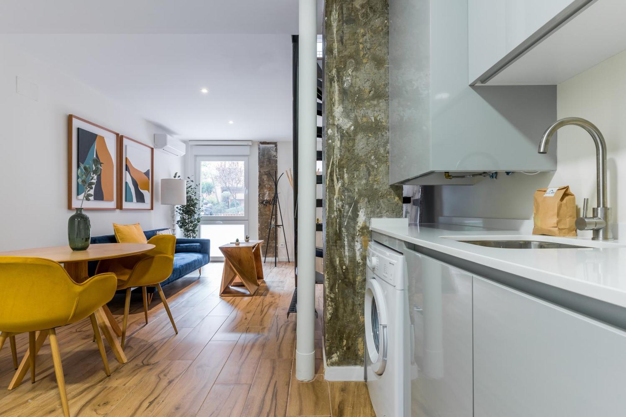 Appartamento Bright And Cozy- 1d 1b- Plaza Castilla *